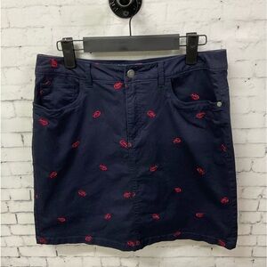 Croft And Barrow Women’s Size 6 Navy Skort